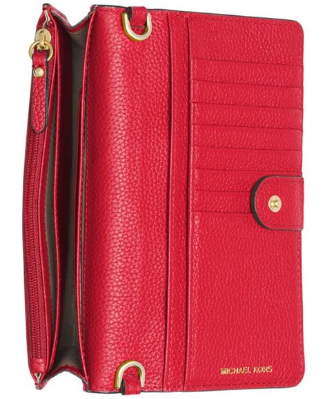 michael kors mott pebble leather phone crossbody wallet|Mott Leather Crossbody .